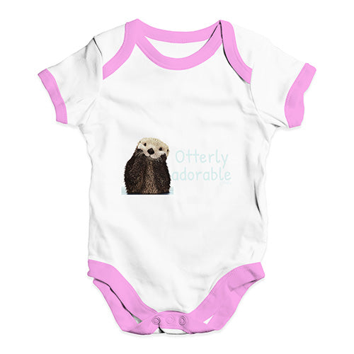 Otterly Adorable Baby Unisex Baby Grow Bodysuit