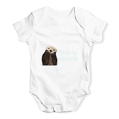 Otterly Adorable Baby Unisex Baby Grow Bodysuit