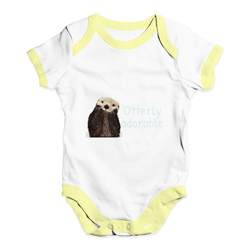 Otterly Adorable Baby Unisex Baby Grow Bodysuit