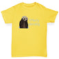 Novelty Tees For Boys Otterly Adorable Boy's T-Shirt Age 3-4 Yellow