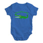 Teething Bites Crocodile Baby Unisex Baby Grow Bodysuit