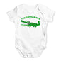 Teething Bites Crocodile Baby Unisex Baby Grow Bodysuit