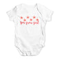 You Grow Girl Baby Unisex Baby Grow Bodysuit