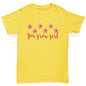 Boys novelty t shirts You Grow Girl Boy's T-Shirt Age 9-11 Yellow