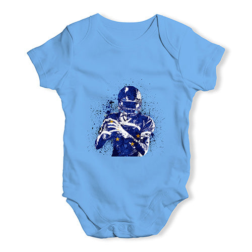 Alaska American Football Player Baby Unisex Baby Grow Bodysuit