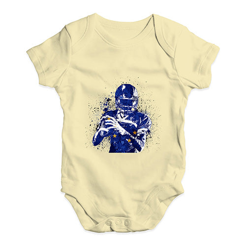 Alaska American Football Player Baby Unisex Baby Grow Bodysuit