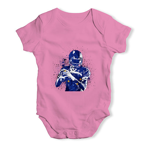 Alaska American Football Player Baby Unisex Baby Grow Bodysuit