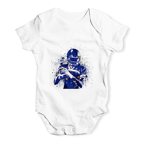 Alaska American Football Player Baby Unisex Baby Grow Bodysuit