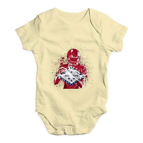 Arkansas American Football Player Baby Unisex Baby Grow Bodysuit