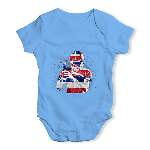 Hawaii American Football Player Baby Unisex Baby Grow Bodysuit