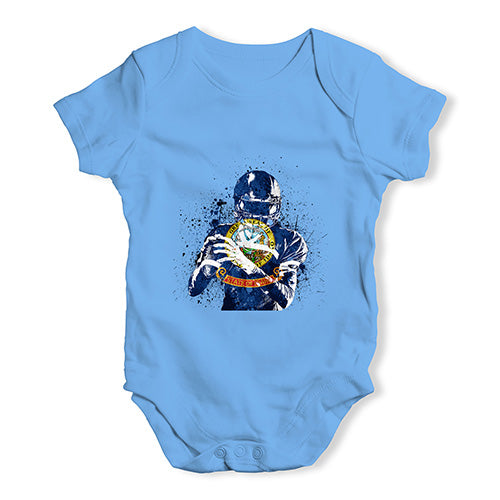 Idaho American Football Player Baby Unisex Baby Grow Bodysuit