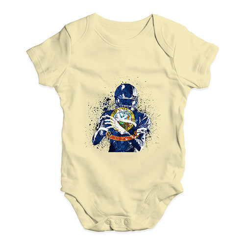 Idaho American Football Player Baby Unisex Baby Grow Bodysuit