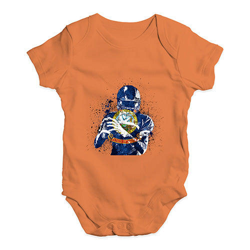 Idaho American Football Player Baby Unisex Baby Grow Bodysuit