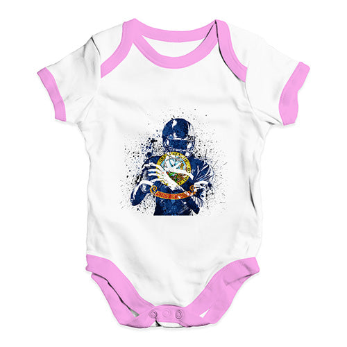 Idaho American Football Player Baby Unisex Baby Grow Bodysuit