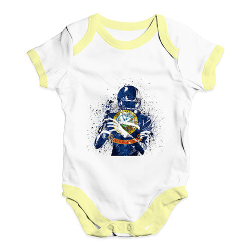 Idaho American Football Player Baby Unisex Baby Grow Bodysuit