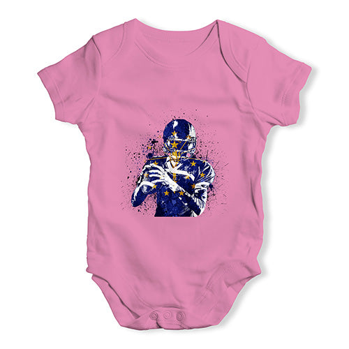 Indiana American Football Player Baby Unisex Baby Grow Bodysuit