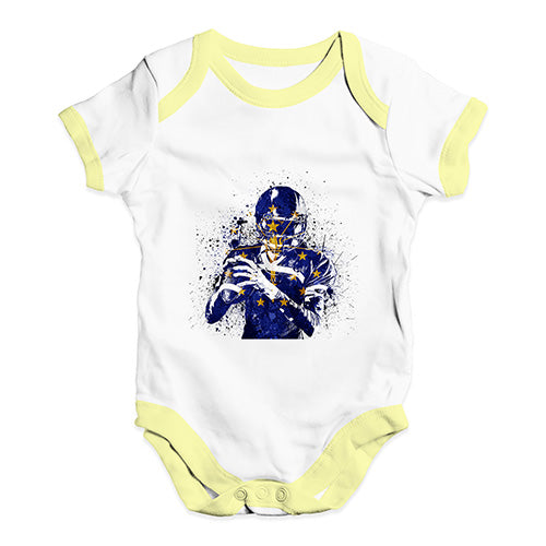 Indiana American Football Player Baby Unisex Baby Grow Bodysuit