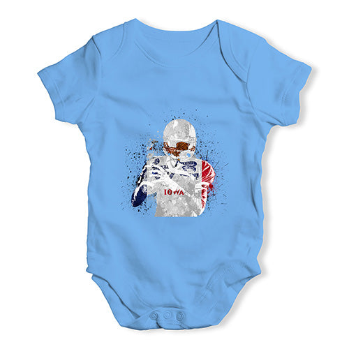 Iowa American Football Player Baby Unisex Baby Grow Bodysuit