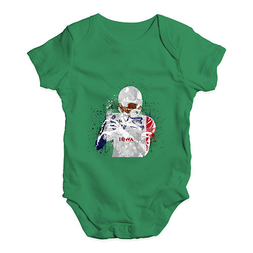 Iowa American Football Player Baby Unisex Baby Grow Bodysuit