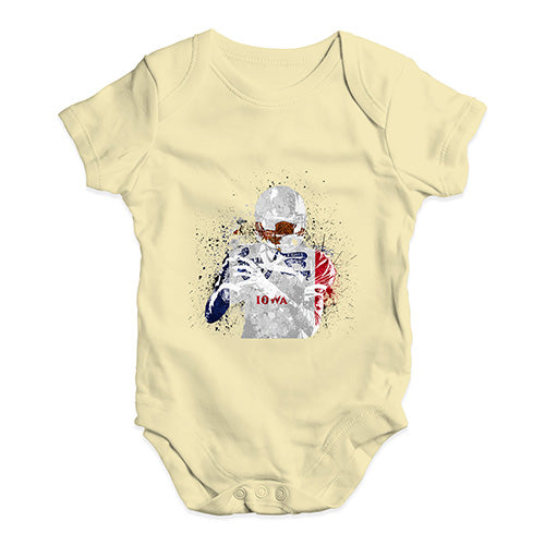 Iowa American Football Player Baby Unisex Baby Grow Bodysuit