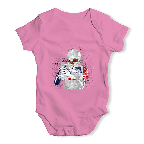 Iowa American Football Player Baby Unisex Baby Grow Bodysuit