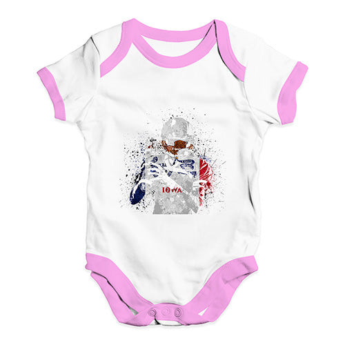 Iowa American Football Player Baby Unisex Baby Grow Bodysuit