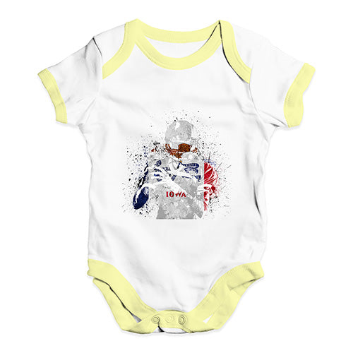 Iowa American Football Player Baby Unisex Baby Grow Bodysuit