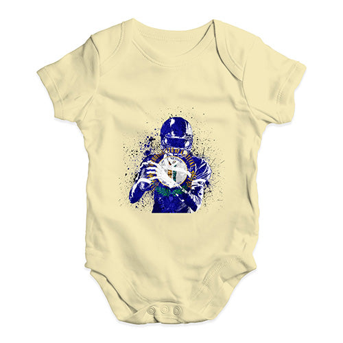 Kentucky American Football Player Baby Unisex Baby Grow Bodysuit