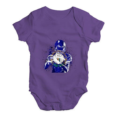 Kentucky American Football Player Baby Unisex Baby Grow Bodysuit