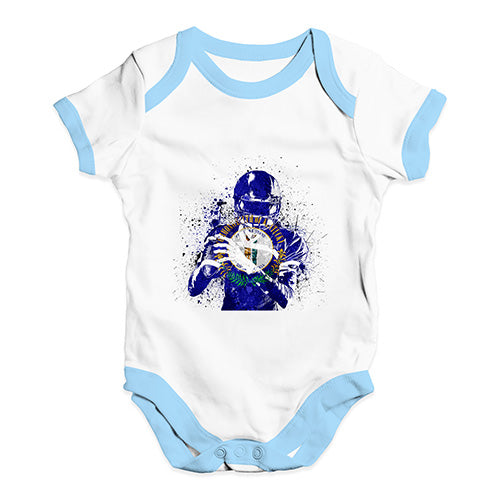 Kentucky American Football Player Baby Unisex Baby Grow Bodysuit