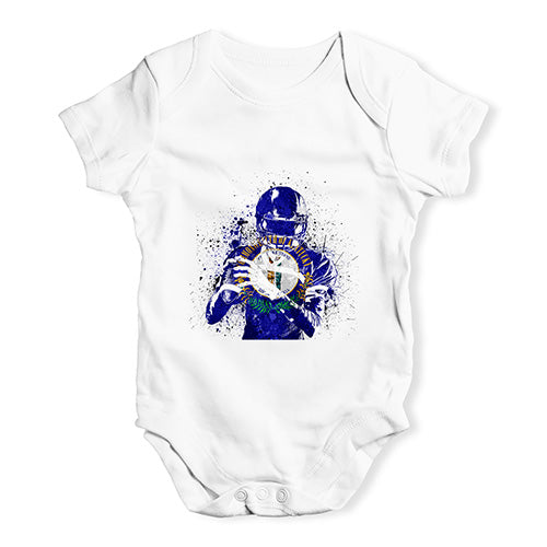 Kentucky American Football Player Baby Unisex Baby Grow Bodysuit