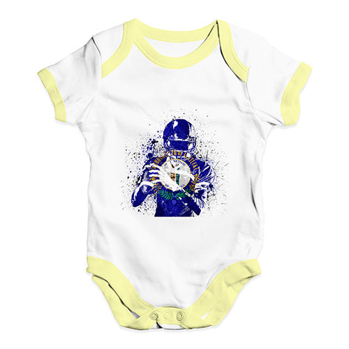 Kentucky American Football Player Baby Unisex Baby Grow Bodysuit