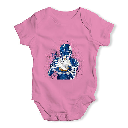 Louisiana American Football Player Baby Unisex Baby Grow Bodysuit