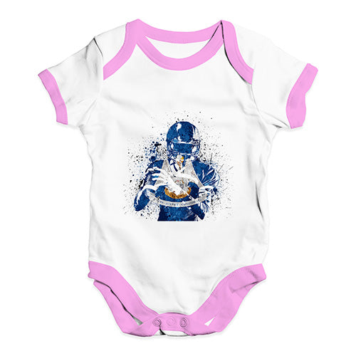 Louisiana American Football Player Baby Unisex Baby Grow Bodysuit