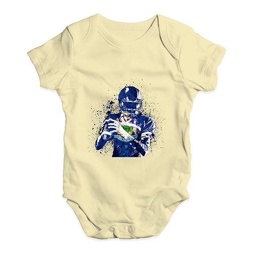 Maine American Football Player Baby Unisex Baby Grow Bodysuit