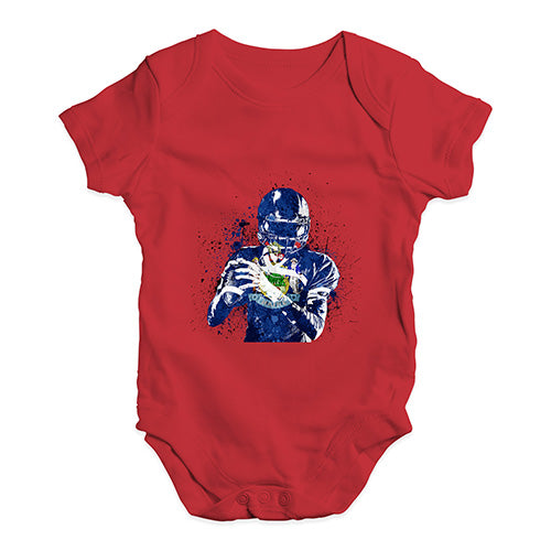 Maine American Football Player Baby Unisex Baby Grow Bodysuit