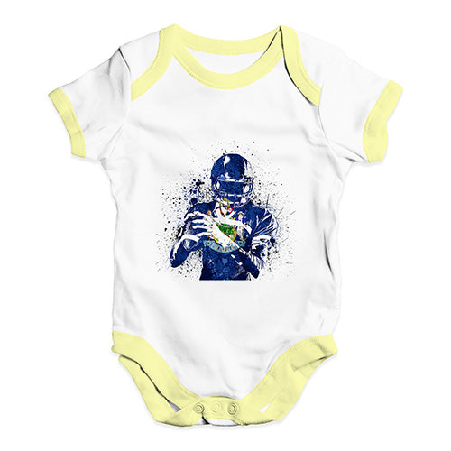 Maine American Football Player Baby Unisex Baby Grow Bodysuit