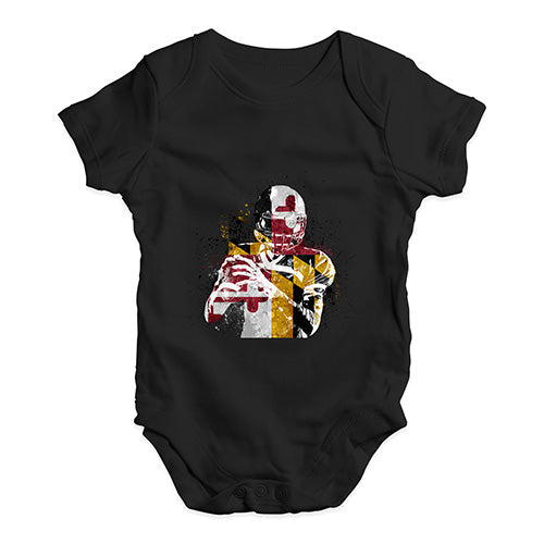 Maryland American Football Player Baby Unisex Baby Grow Bodysuit