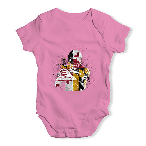 Maryland American Football Player Baby Unisex Baby Grow Bodysuit