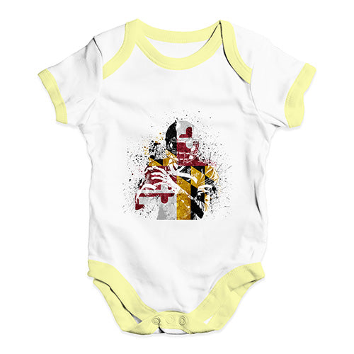 Maryland American Football Player Baby Unisex Baby Grow Bodysuit