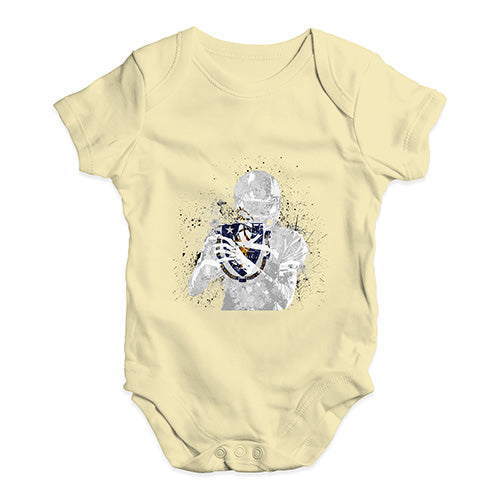 Massachusetts American Football Player Baby Unisex Baby Grow Bodysuit