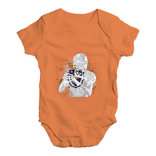 Massachusetts American Football Player Baby Unisex Baby Grow Bodysuit