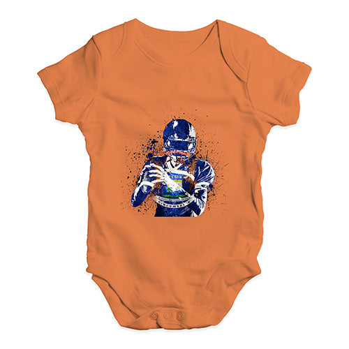 Michigan American Football Player Baby Unisex Baby Grow Bodysuit