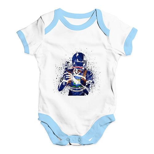 Michigan American Football Player Baby Unisex Baby Grow Bodysuit