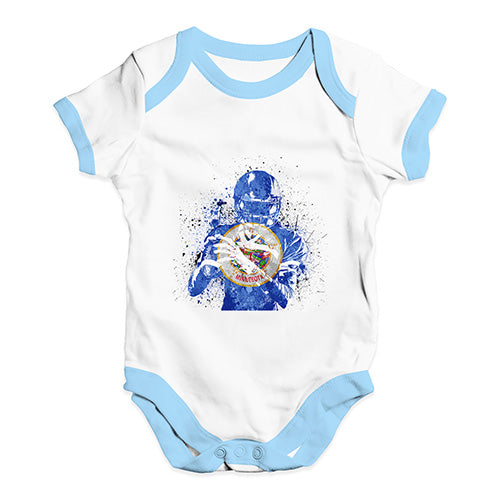 Minnesota American Football Player Baby Unisex Baby Grow Bodysuit