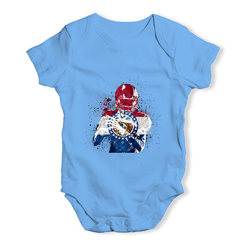 Missouri American Football Player Baby Unisex Baby Grow Bodysuit