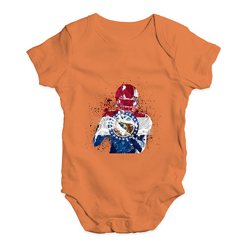 Missouri American Football Player Baby Unisex Baby Grow Bodysuit