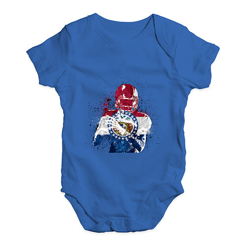 Missouri American Football Player Baby Unisex Baby Grow Bodysuit