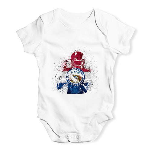 Missouri American Football Player Baby Unisex Baby Grow Bodysuit