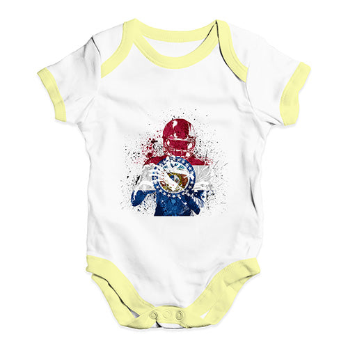 Missouri American Football Player Baby Unisex Baby Grow Bodysuit